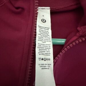 lululemon athletica Women's Deep Red Jacket